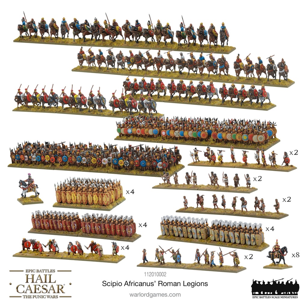 Hail Caesar Epic Battles: Scipio Africanus Roman Legions