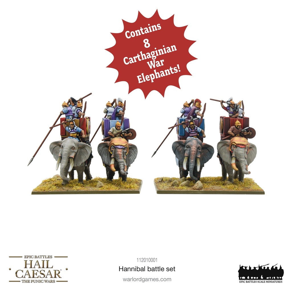 Hail Caesar Epic Battles : Hannibal Battle-Set