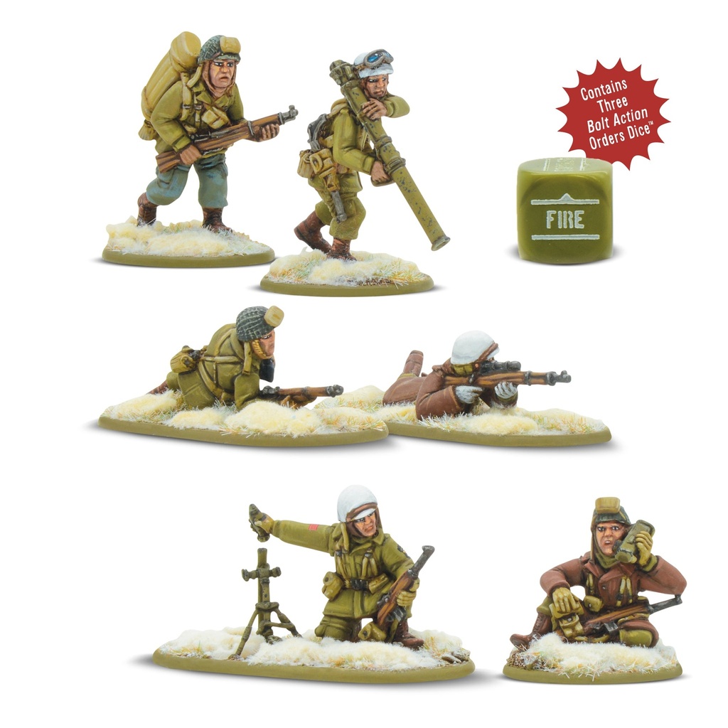 US Airborne (Winter) Weapons Team │ Bolt Action