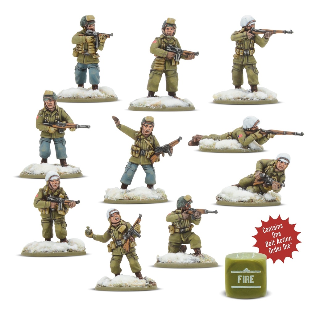  US Airborne (Winter) Pathfinder Squad │ Bolt Action