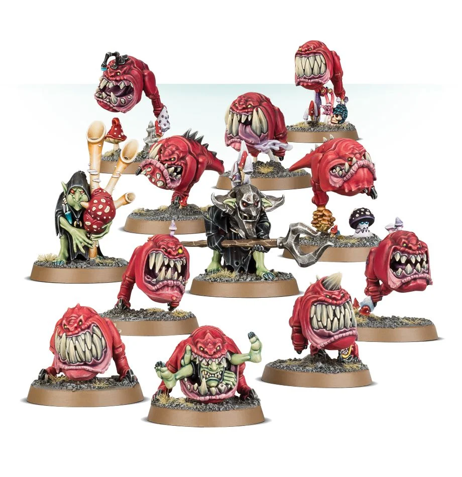  GLOOMSPITE GITZ: TROUPEAU DE SQUIGS