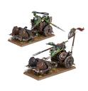 Orc & Goblin Tribes : Orc Board Chariots │ Warhammer The Old World