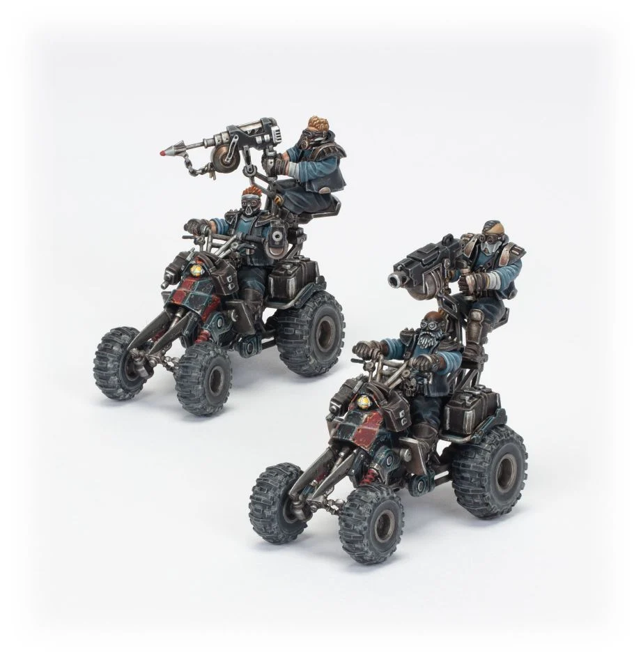  NECROMUNDA: ORLOCK OUTRIDER QUADS