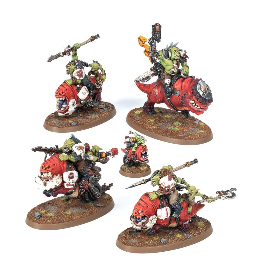  ORKS: BOYZ SUR SQUIGLIERS