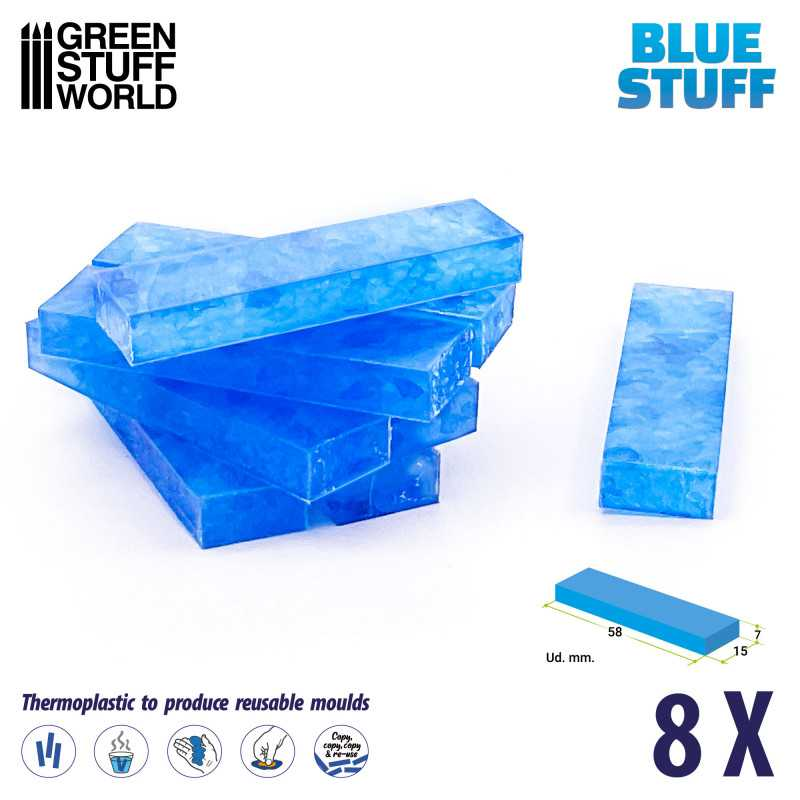 Green Stuff : Blue Stuff (8pcs)