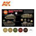 AK : 1945 Panzer Colors │ 3rd Generation Acrylics