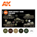 AK : WWII Soviet Tank Colors │ 3rd Generation Acrylics