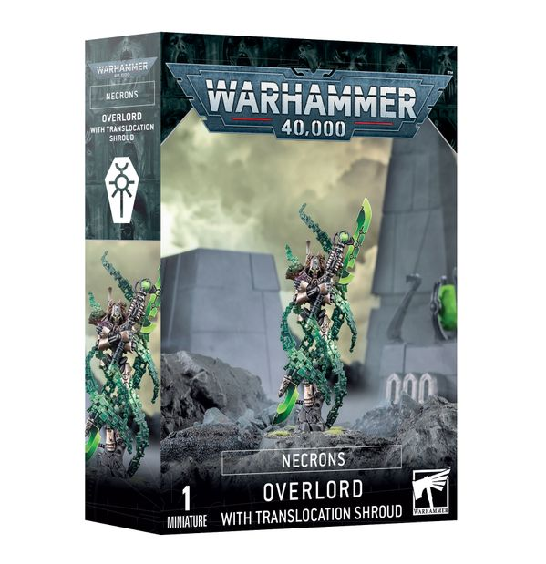 Necrons : Overlord with Translocation Shroud │ Warhammer 40.000