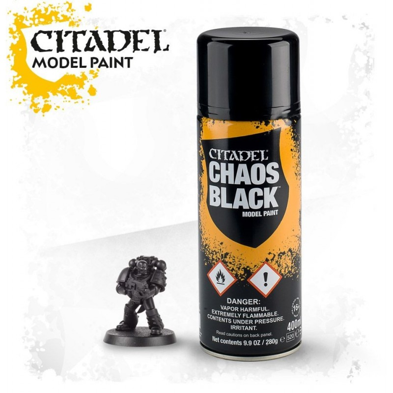  Citadel : Spray Chaos Black (400ml)