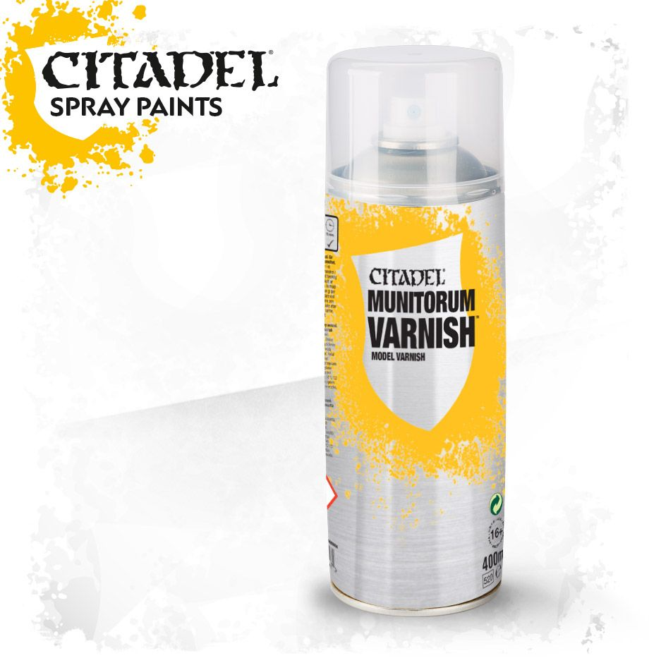 Citadel : Spray Moniturm Varnish (400ml)