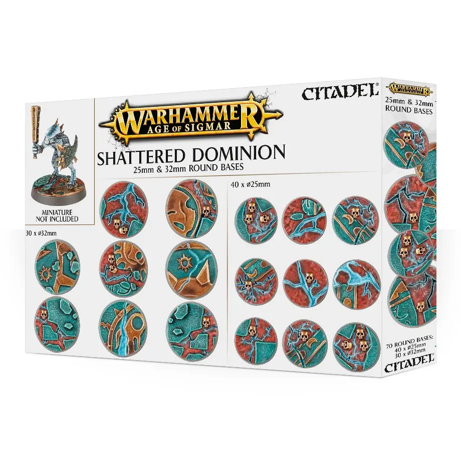  AOS: SHATTERED DOMINION: 25 & 32MM ROUND