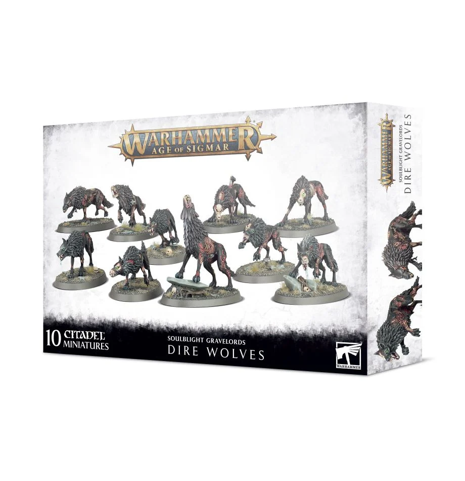 Soulblight Gravelords : Dire Wolves │ Warhammer Age of Sigmar