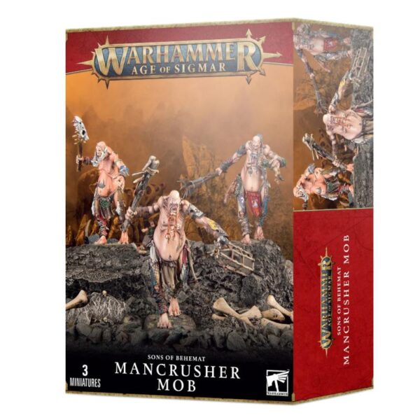 Sons of Behemat : Mancrusher Mob │ Warhammer Age of Sigmar