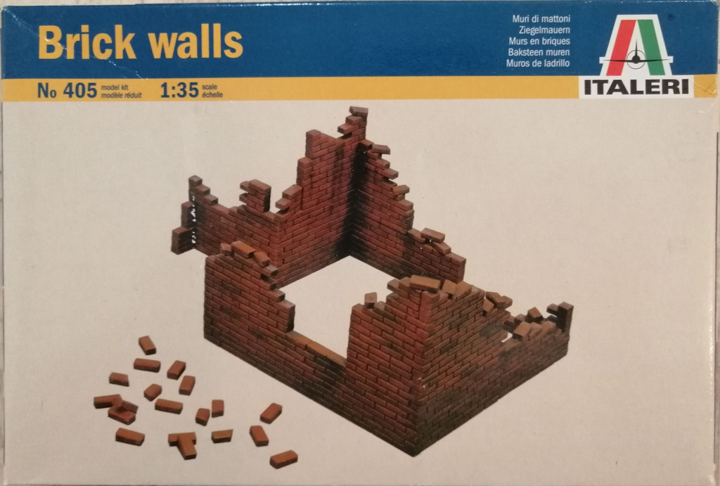 Italeri : Mur de Brick 