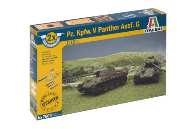 Italeri : Pz.Kfpw. V Panther Ausf. G