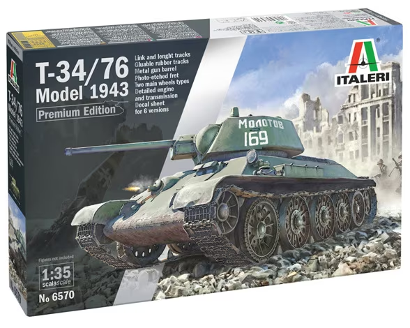 Italeri : T-34/76 mod. 1943