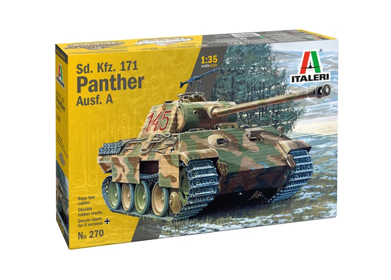 Italeri : Sd.Kfz.171 Panther Ausf. A