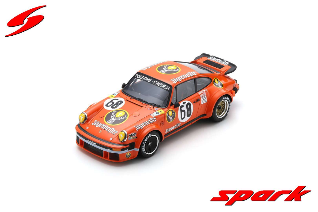 Spark model : Porsche 934 No.68 24H Le Mans 1978
H. Poulain - R. Feitler - G. Holup - E. Dören