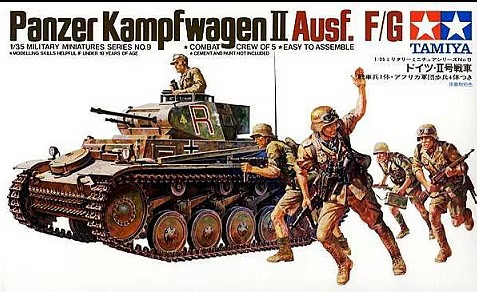 Tamiya :  Panzer Kampfwagen II Ausf. F/G.