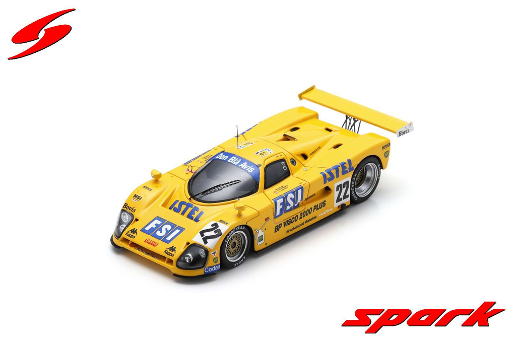 Spark Model : Spice SE 89 C No.22 24H Le Mans 1989 T. Thyrring - W. Taylor - T. Harvey