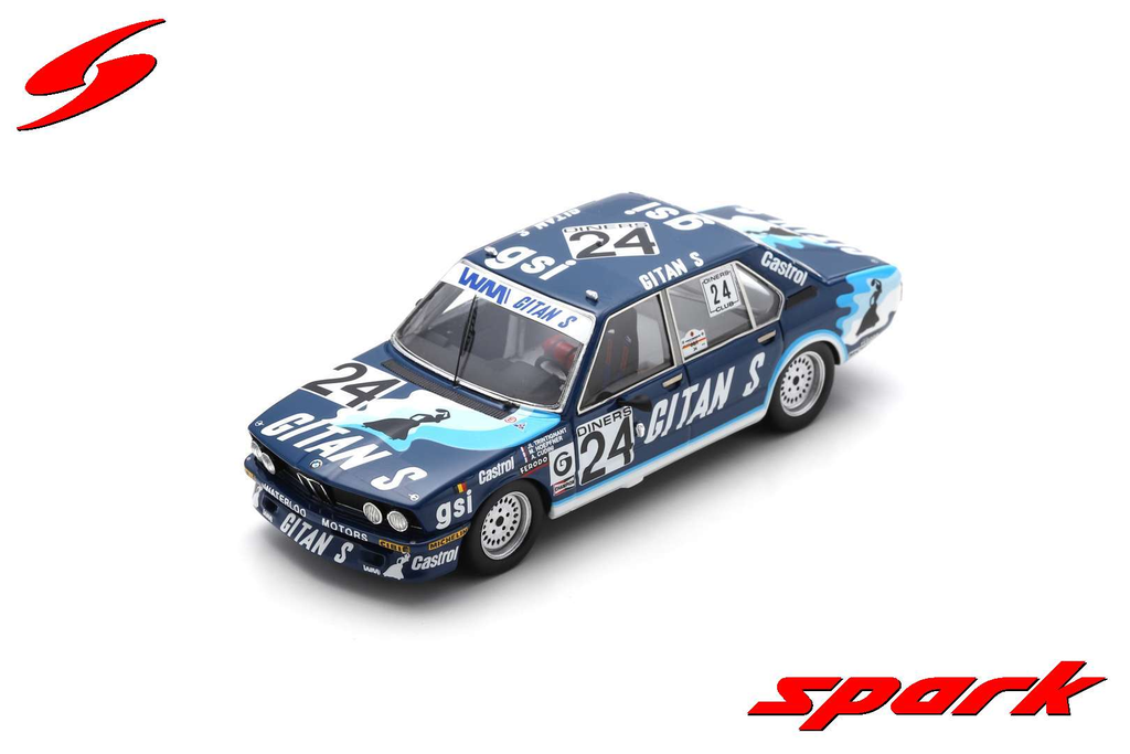 Spark Model : BMW 530i No.24 7th 24H Spa 1981
J-L. Trintignant - M. Hoepfner - A. Cudini - D. Bell