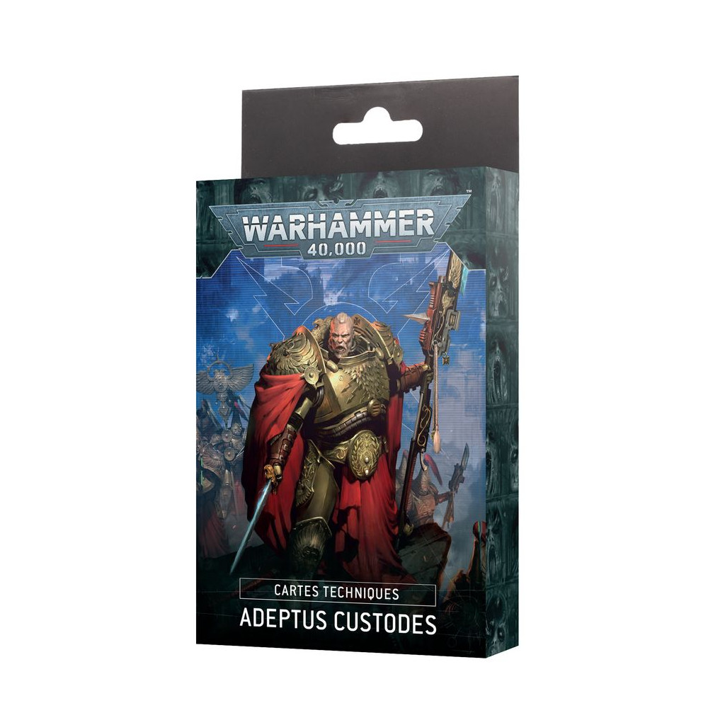 Adeptus Custodes : Data Cards │ Warhammer 40.000