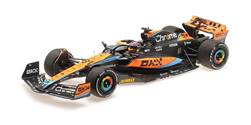 Minichamps : Mclaren MCL60 n°81 Oscar Piastri GP Australie 2023