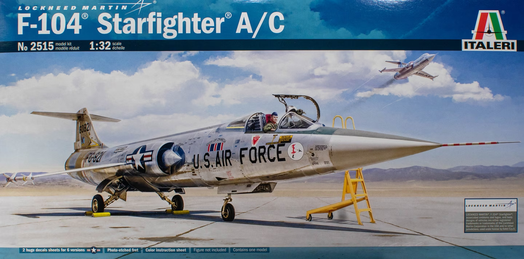 Italeri : F-104 A/C Starfighter