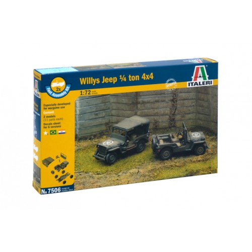 Italeri : Willys Jeep 1/4 ton 4x4