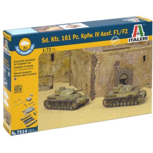 Italeri : Pz. Kpfw. IV Ausf. F1/F2