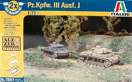 Italeri : Pz. Kpfw. III Ausf.J