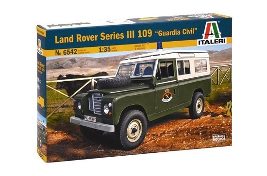 Italeri : Land Rover Series III 109 "Guardia Civil"