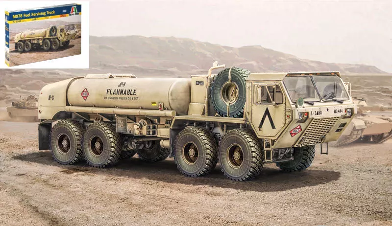 Italeri : M978 Fuel Servicing Truck