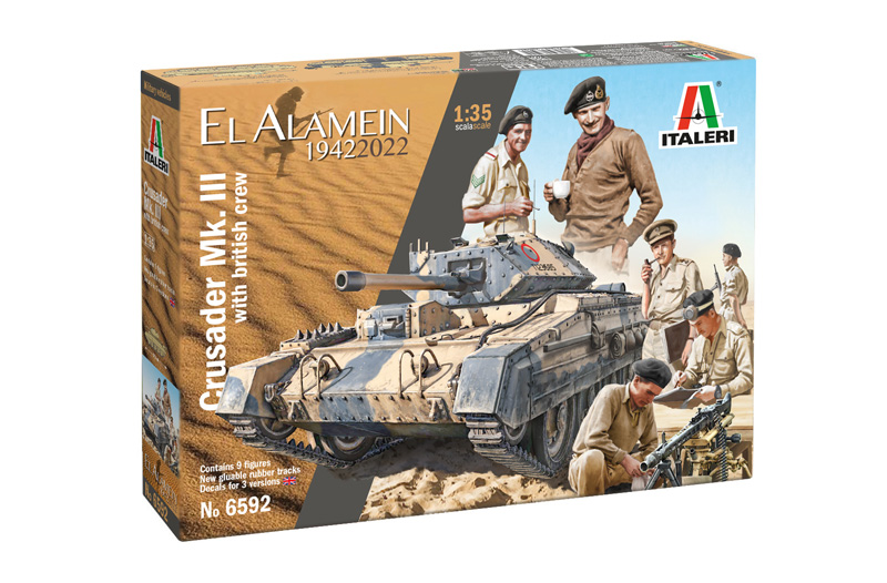 Italeri : Crusader Mk. II 