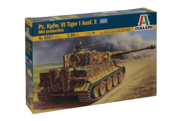 Italeri : Pz. Kpfw. VI Tiger I Ausf. E mid Production