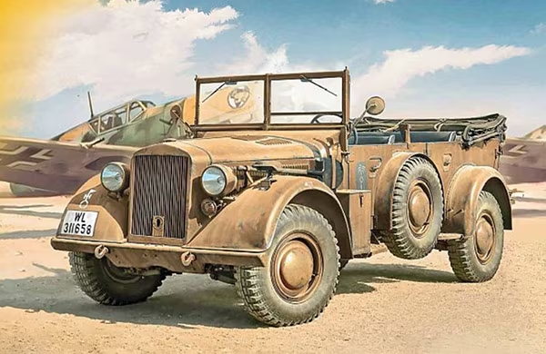 Italeri : Kfz. 12 Horch 901 Typ 40 Frühen Ausf.