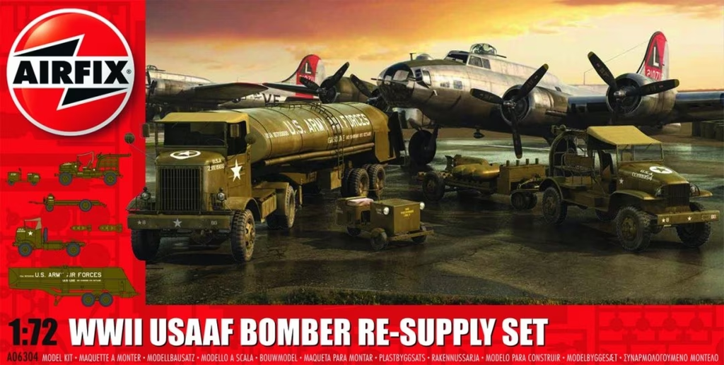 Airfix WWII U.S.A.A.F. Bomber Re-Supply Set