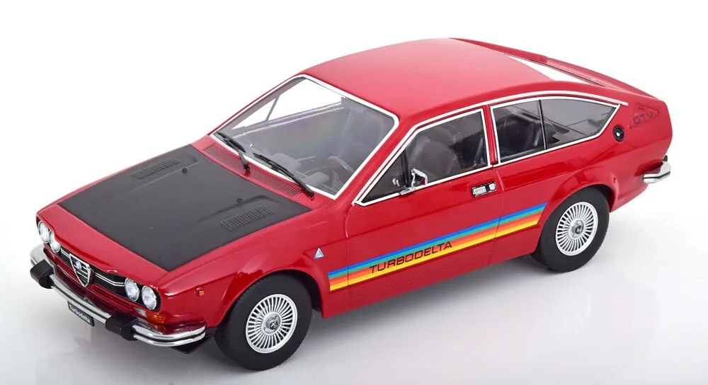 KK-Scale : Alfa Romeo 2000 GTV Turbodelta │ 1979 - Rouge et Noir