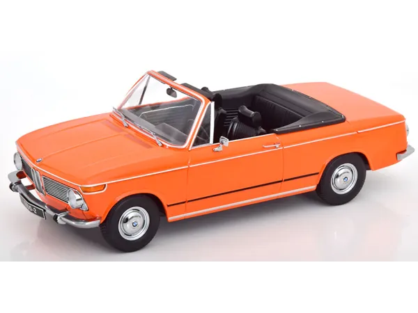 KK-Scale : BMW 1600-2 Cabriolet │ Orange - 1968