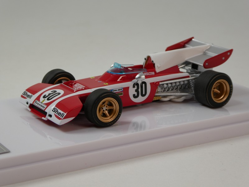 Tecnomodel : Ferrari 312 B2 #30 Grand Prix de Belgique │ Clay Regazzoni - 1972