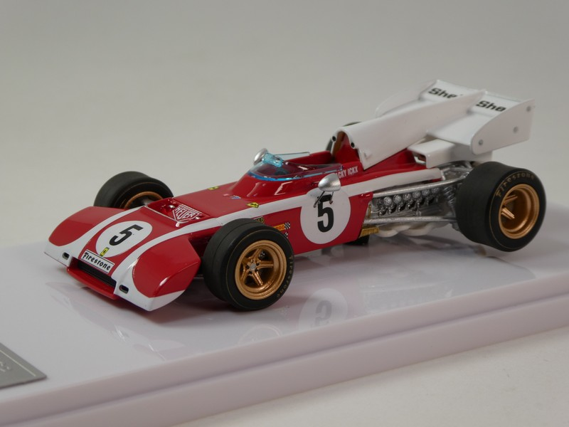 Tecnomodel : Ferrari 312 B2 #5 Grand Prix D'Afrique Du Sud │ Jacky Ickx - 1972