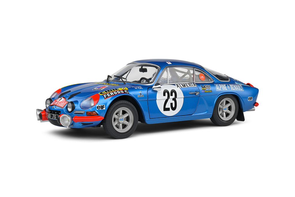 Solido : Alpine A110 1600S #23│ Rallye Monte Carlo 1972 - Nicolas/Vial