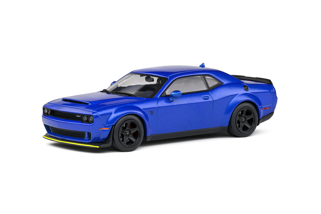 Solido : Dodge Challenger SRT Démon │ Bleu - 2018 