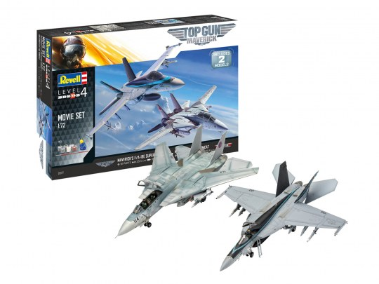 Revell : Top Gun Movies F/A-18E - F-14D Tomcat 