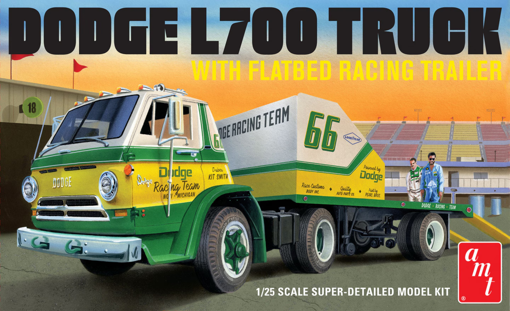 AMT : Dodge L700 Truck with Plateau plat 