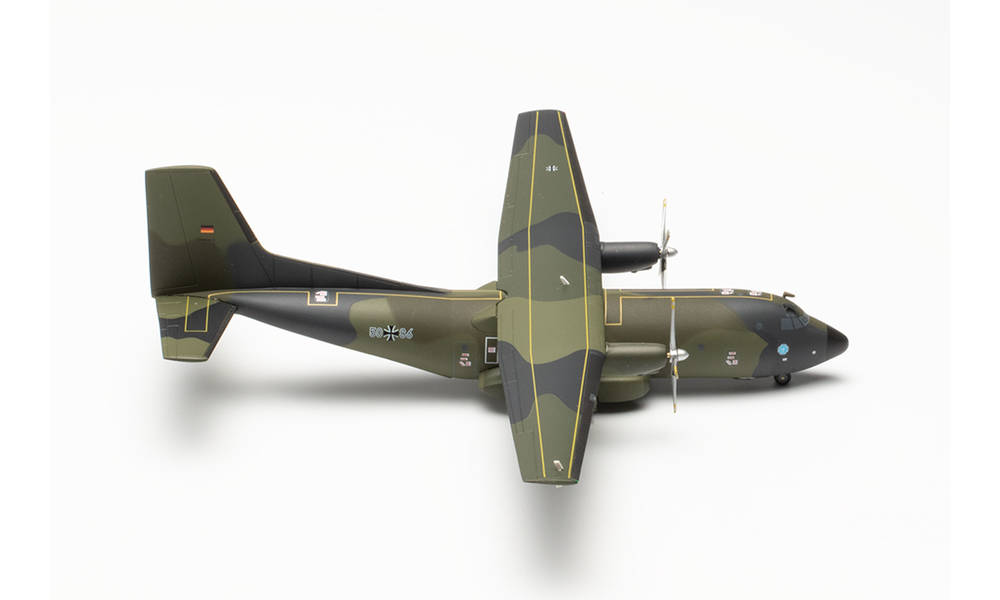 Herpa : Luftwaffe Transall C-160 - wtd 61, Manching “last flight” – 50+86