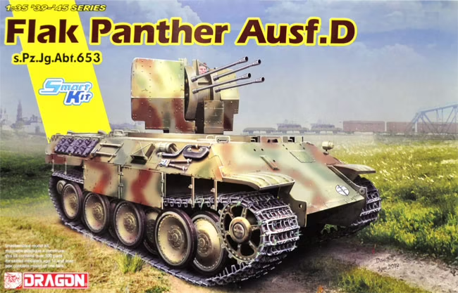 Dragon : Flak Panther Ausf.D │ s.Pz.Jg.Abt.653