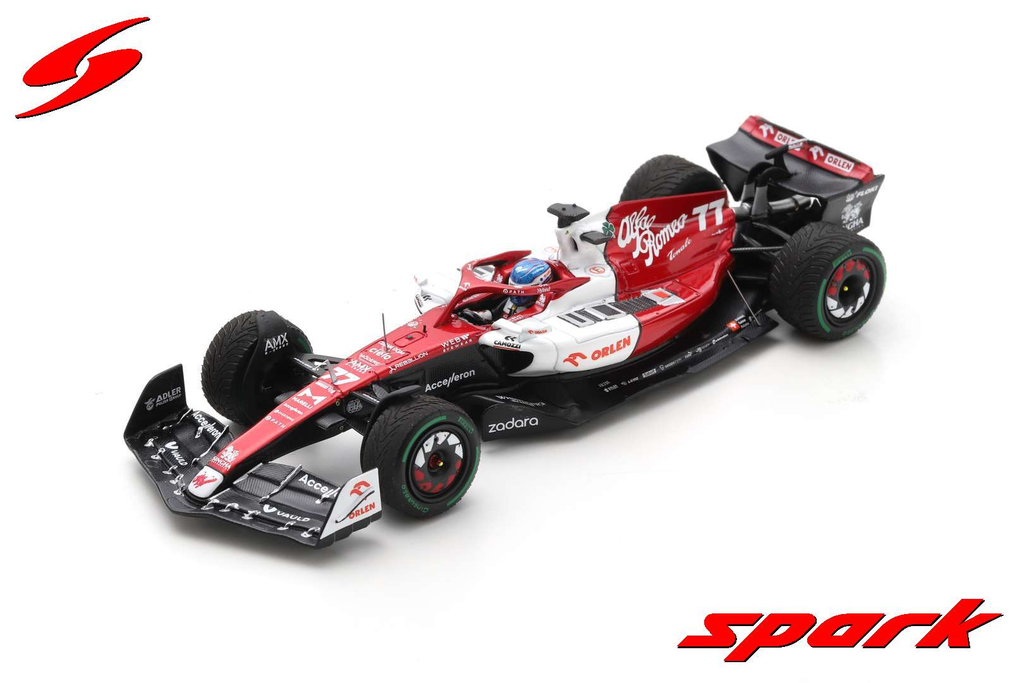 Spark : ALFA ROMEO F1 TEAM ORLEN C42 │ NO.77 ALFA ROMEO F1 TEAM ORLEN 5TH EMILIA ROMAGNA GP 2022 VALTTERI BOTTAS