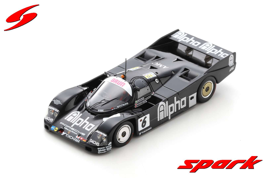 Spark  : PORSCHE 962 C │ NO.6 24H LE MANS 1989 M. SANDRO SALA - R. RATZENBERGER - W. LECHNER