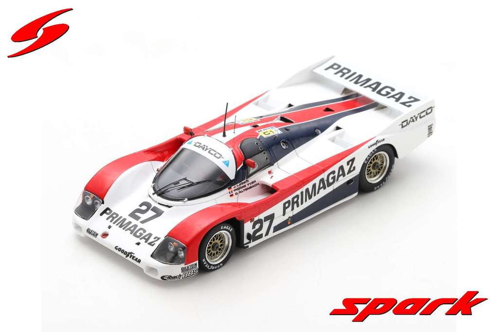 Spark : PORSCHE 962 C │ NO.27 9TH 24H LE MANS 1990 P. YVER - J. LASSIG - O. ALTENBACH